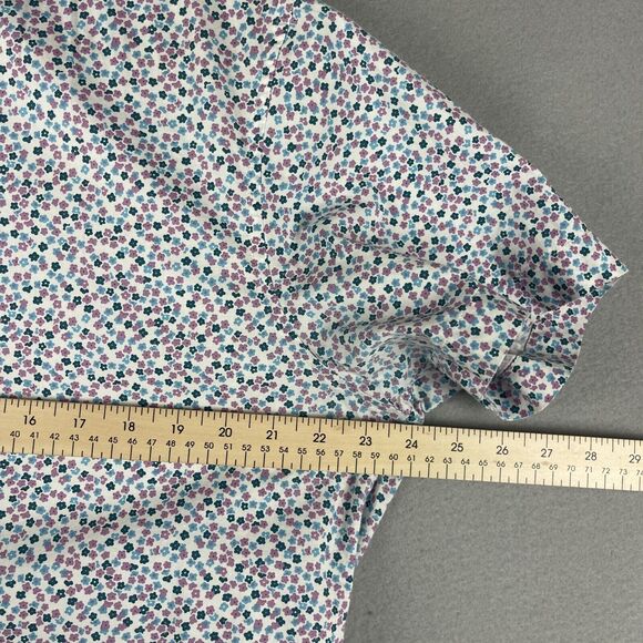 Bonobos Riviera Shirt Mens XL Long Stretch Tailored Fit Floral Button Up Preppy - Picture 4 of 13